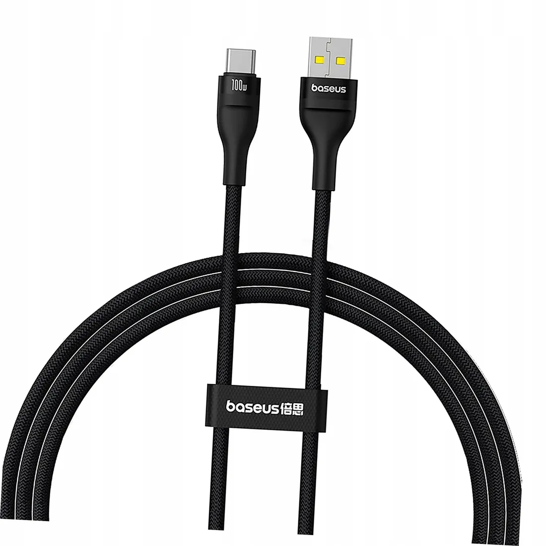 kabel-baseus-flash-2-usb-a-usb-c-100w-1m-czarny