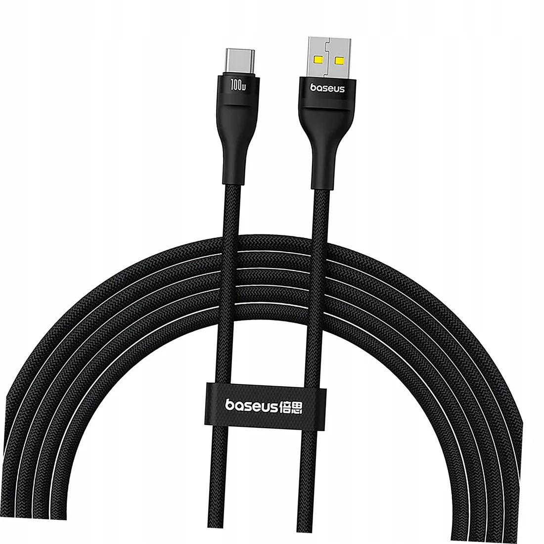 kabel-baseus-flash-2-usb-a-usb-c-100w-2m-czarny