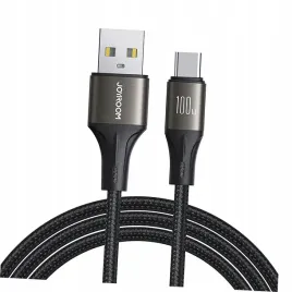 kabel-joyroom-light-speed-series-s-a25-usb-a-usb-c-100w-1-2m-czarny