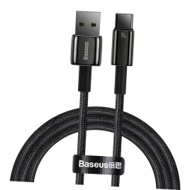 baseus-tungsten-gold-kabel-usb-a-usb-c-480mb-s-100w-1m-czarny-cawj000001