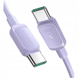 kabel-joyroom-multi-color-series-a14-usb-c-usb-c-100w-1-2m-fioletowy