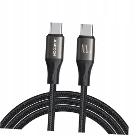 kabel-joyroom-light-speed-series-s-a25-usb-c-usb-c-100w-1-2m-czarny