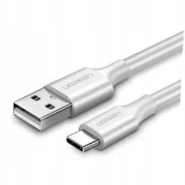 kabel-ugreen-us287-60121-usb-a-usb-c-3a-1m-bialy