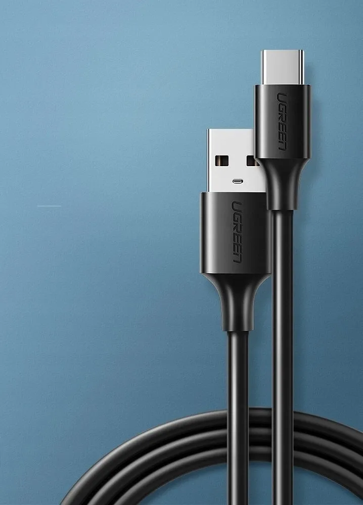 kabel-ugreen-us287-60826-usb-a-usb-c-3a-3m-czarny
