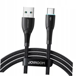 kabel-joyroom-starry-series-sa32-ac3-3a-usb-a-usb-c-1m-czarny