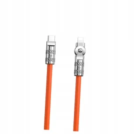 kabel-katowy-dudao-l24cl-usb-c-lightning-o-rotacji-180-30w-1m-pomaranczowy