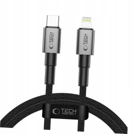kabel-tech-protect-ultraboost-dna-usb-c-lightning-pd27w-3a-100cm-szary