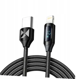 kabel-wozinsky-wuclc2-lightning-usb-c-36w-480mb-s-2m-z-wyswietlaczem-czarny