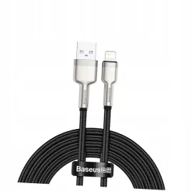 kabel-baseus-cafule-series-metal-data-usb-a-lightning-2-4a-1m-czarny