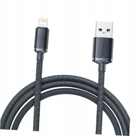 baseus-crystal-shine-usb-szybkiego-ladowanie-lightning-24a-2m-czarny
