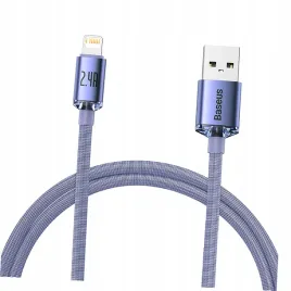 baseus-crystal-shine-usb-szybkiego-ladowanie-lightning-24a-12m-fioletowy