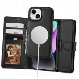etui-z-klapka-tech-protect-wallet-magsafe-do-iphone-15-czarne