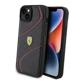 plecki-etui-ferrari-twist-metal-logo-do-iphone-15-plus-czarne