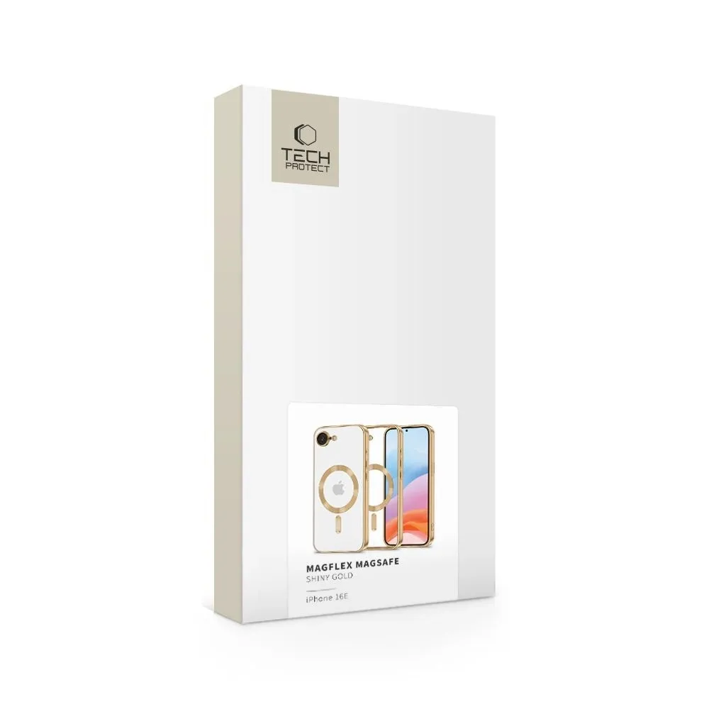 plecki-etui-tech-protect-magflex-magsafe-do-iphone-16e-zlote