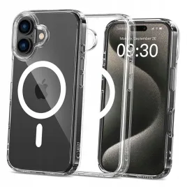 plecki-etui-tech-protect-flexair-hybrid-magsafe-do-iphone-16-przezroczyste