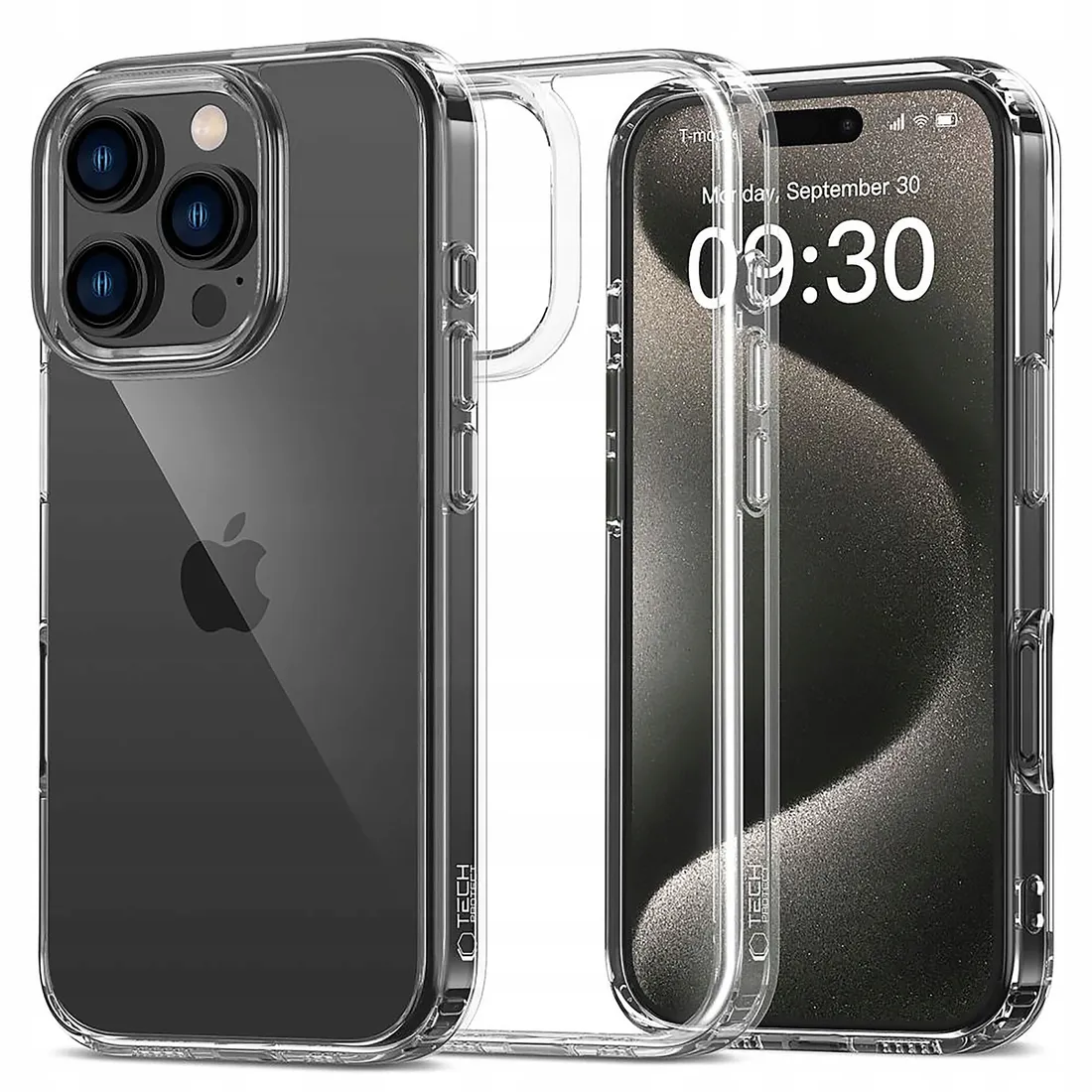 etui-techprotect-flexair-hybrid-iphone-16-pro-max-przezroczyste