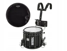 werbel-marszowy-sd1412bl-ht-i-naciag-remo-14-z-wlokna-aramidowego