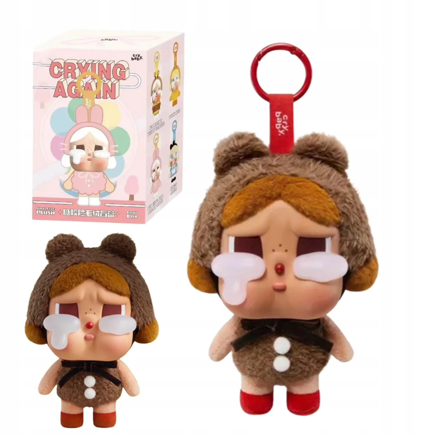 その他 cry baby push doll CRYBABY ANIME LALKA BRELOK ŚLICZNA ZABAWKA MASKOTKA CRYING