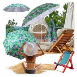 parasol-ogrodowy-plazowy-regulowany-lamany-150cm-liscie-uv