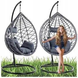 fotel-ogrodowy-wiszacy-kokon-duzy-kosz-vegas-szary-poduszka-szara