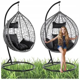 fotel-ogrodowy-wiszacy-kokon-duzy-kosz-korfu-szary-poduszka-czarna