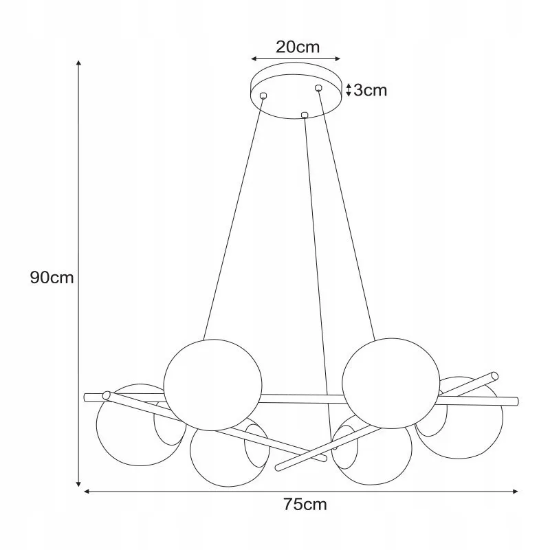lampa-wiszaca-arton-k-4967-czarny-bialy-matowy-nowoczesna-loft-elegancka-stan-nowy