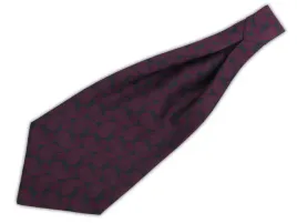 granatowo-bordowy-fular-w-paisley-f212