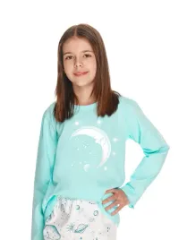 pizama-dziewczeca-livia-2589-dr-r-86-116-sale-92-turkusowy