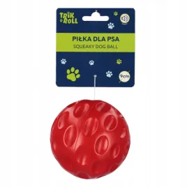 pilka-dla-psa-10cm-z-dzwiekiem-czerwona-trikandroll-560865