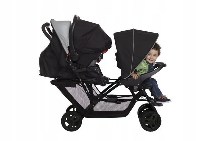 graco-wozek-stadium-duo-black-grey-skladanie-na-plasko