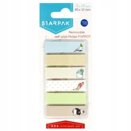 zakladka-indeksujaca-45x12-20k-6-kolorow-papugi-starpak-505504