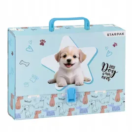 teczka-z-raczka-a4-50mm-cuties-doggy-starpak-559322