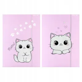 teczka-z-gumka-a4-kotek-pluszowy-starpak-559723-1-szt