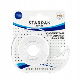tasma-samoprzylepna-18mmx25mn-z-gilotynka-starpak-447737