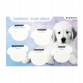 plan-lekcji-z-tabliczka-mnozenia-a5-cuties-pieski-starpak-409084