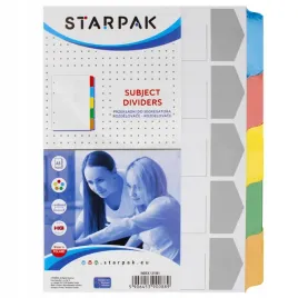 przekladki-a5-kartonowe-5-kolorow-starpak-131561