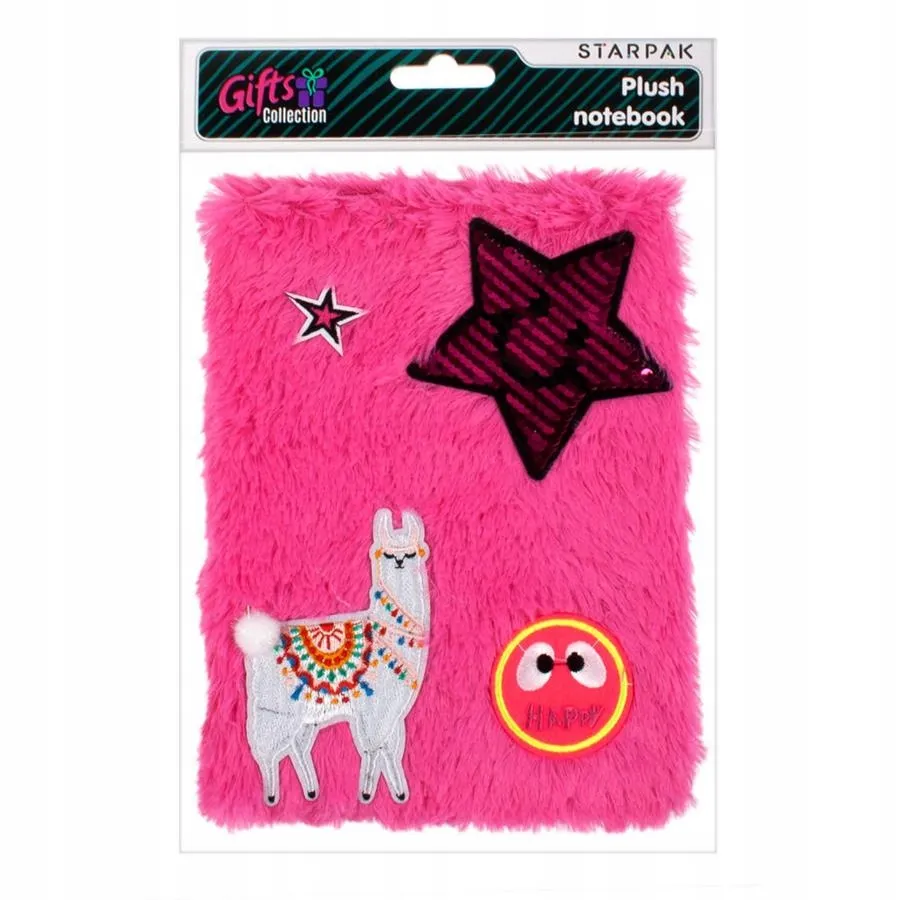 notes-pluszowy-a5-linia-lama-starpak-433122