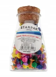 kolki-tablicowe-kolorowe-150szt-tuba-starpak-429649