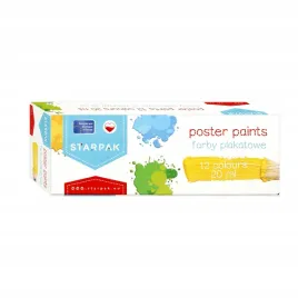 farby-plakatowe-12-kolorow-20ml-school-starpak-450925