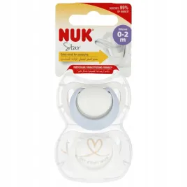 nuk-smoczek-uspokajajacy-silikonowy-0-2m-star-niebiesko-bialy-op-2-szt-107