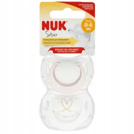 nuk-smoczek-uspokajajacy-silikonowy-0-6m-star-rozowy-op-2-szt-10175284
