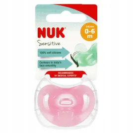 nuk-smoczek-uspokajajacy-silikonowy-0-6m-sensitive-roz-10729139