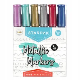 marker-metaliczny-okragly-6-kolorow-starpak-497712