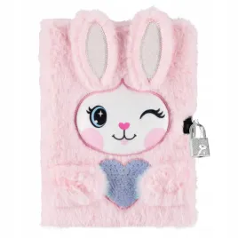 pamietnik-pluszowy-zamykany-a5-64-k-rabbitandhstk-starpak-541490