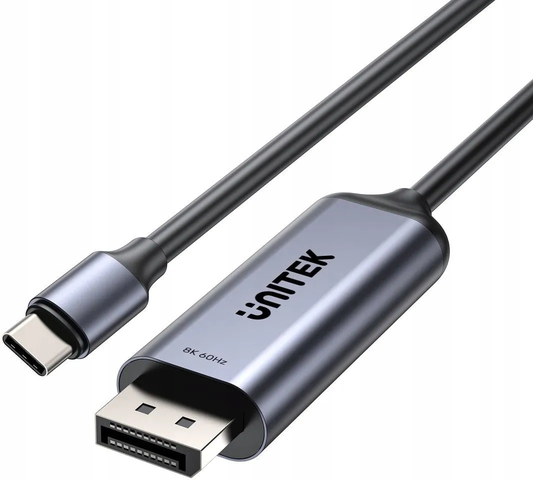 unitek-8k-usb-c-to-displayport-bidirectional-cable-stan-nowy