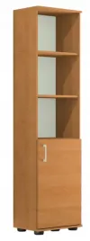 regal-biurowy-slupek-g-30-ii-1d-30cm-olcha-z-drzwiam
