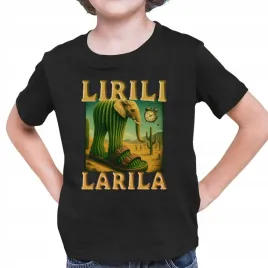 lirili-larila-italian-brainrot-tiktok-koszulka-dziecieca-9-11-lat