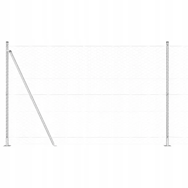 plot-heksagonalny-vidaxl-15x100-m-ocynkowana-stal-wysokosc-1-5-cm