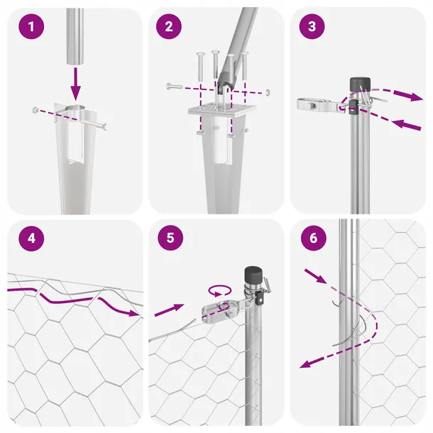 plot-hexagonalny-vidaxl-14x100-m-stal-ocynkowana-stan-nowy-kod-producenta-3353455