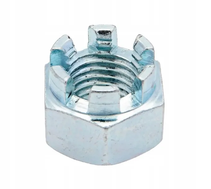 Nakrętka koronowa M48×3 (S75)-8 oc.B DIN 935 - 1 szt